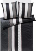 Joop Bedroom Patalynės komplektas Cornflower Stripes 200 x 220 cm, deep Stone, satino medvilnė, su 2 pagalvių užvalkalais 80 x 80 cm