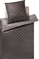 Joop Bedroom Patalynės komplektas Cornflower Double 155 x 220 cm Shiny Black iš satino medvilnės su pagalvės užvalkalu 40 x 80 cm