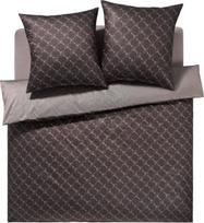 Joop Bedroom Patalynės komplektas Cornflower Double 200 x 220 cm Shiny Black iš satino medvilnės su 2 pagalvių užvalkalais 80 x 80 cm