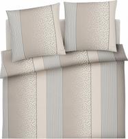 Joop Bedroom Patalynės komplektas Leo 200 x 220 cm cream iš satino medvilnės su 2 pagalvių užvalkalais 40 x 80 cm