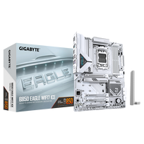 Gigabyte B850 EAGLE WF7 ICE | Processor family AMD | Processor socket AM5 | DDR5 | Supported hard disk drive interfaces SATA, M.2 | Number of SATA con