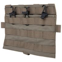 Ape Force Gear Flat Ranger Green Taktinis skydelis su 3 šautuvų dėtuvių dėklais