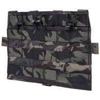 Ape Force Gear Flat MultiCam Black Taktinis skydelis su 3 šautuvų dėtuvių dėklais