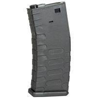 APS U-Mag Type Hi-Cap Black Airsoft dėtuvė 300 BB