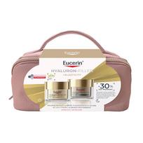 Eucerin Hyaluron-Filler+Elasticity Set I - Dárková sada Dermatologinė veido priežiūra nuo senėjimo
