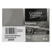 Vokai 70x100mm PEARL 150g 10vnt šv sidabriniai, VOKGPU11AR280440