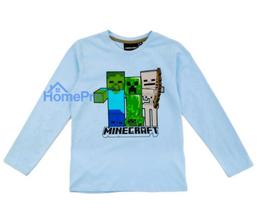 Minecraft vaikiški marškinėliai ilgomis rankovėmis
