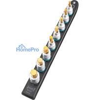Hazet Hazet SmartRail 1 / 2 socket set, hexagon socket, 8 pieces (black, 6mm -