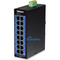 Switch TRENDnet TRENDnet 16-portu industrial Gigabit L2 managed DIN rail switch