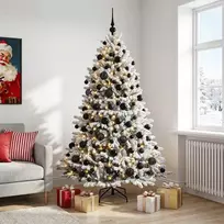 Dirbtinė kalėdinė eglutė su rutuliuku 240 cm 300 LED