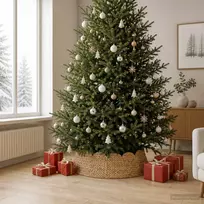 Kalėdų Medžio Apykaklė Apvali Natūrali Ø 90 x 28 cm