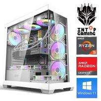 INTOP Ryzen 5 7500F 32GB DDR5 1TB SSD M.2 NVME RX9060XT 16GB WIN11