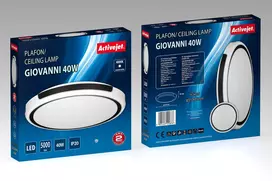Activejet LED lubinis šviestuvas AJE-GIOVANNI 40W