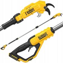 DEWALT 18 V akumuliatorinės genėjimo žirklės su teleskopiniu kotu, be akumuliatoriaus ir įkroviklio