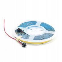 Cob Led juosta Ws2811 24v 12w/m 360 Led 3000k 5m