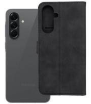 Juodas atverčiamas dėklas Samsung Galaxy A56 5G telefonui "Tender Book"