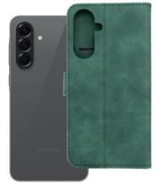 Žalias atverčiamas dėklas Samsung Galaxy A56 5G telefonui "Tender Book"