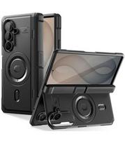 Juodas dėklas Samsung Galaxy Z Fold 8 Ultra telefonui "Tech-Protect Kevlar Pro Magsafe"