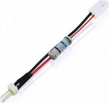 AABCOOLING C15 - 12 V į 9 V įtampos adapteris kompiuterių ventiliatoriams su 2/3/4 kontaktų jungtimi