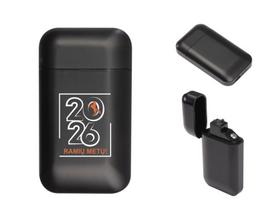 Pakraunamas USB žiebtuvėlis su arkliu 2026 Ramių metų 1vnt, juoda