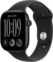 Apple Watch Series 12 GPS + Cellular LTE 42mm Black Aluminium Case with Black Sport Band - S/M | MJG04MP/A | 195951230405