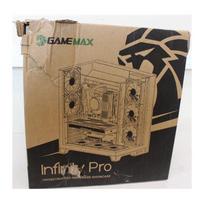 Gamemax INFINITY PRO PC Case, ATX, Tempered Glass, Black | INFINITY PRO BKSO | 2000001426678