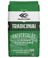 Tradiciniai kvietiniai miltai KAUNO GRŪDAI, 550C, 0.9 kg