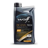 Variklio alyva WOLF OE 5W40 LEVELTECH PI C3 1L. 5w-40 tinka Volkswagen, BMW, Mercedes-Benz