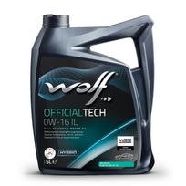 Variklio alyva WOLF OFFICIALTECH 0W16 IL 5L. 0w-16