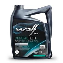 Variklio alyva WOLF OFFICIALTECH 10W40 ULTRA MS 5L. 10w-40 tinka Mercedes-Benz, Ford