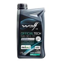 Variklio alyva WOLF OFFICIALTECH 5W30 ILD1 1L. 5w-30 tinka Volkswagen, Ford, Opel