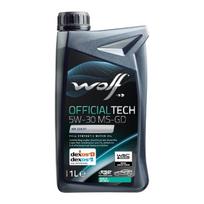 Variklio alyva WOLF OFFICIALTECH 5W30 MS-GD 1L. 5w-30 tinka Volkswagen, Mercedes-Benz, Ford