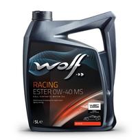Variklio alyva WOLF RACING ESTER 0W40 MS 5L. 0w-40 tinka Ford, Porsche