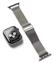 Dirželis Ringke Metal One Mesh Apple Watch 8 / 9 / 10 / 11 / 12 / SE / Ultra (44 / 45 / 46 / 49 mm), sidabrinis