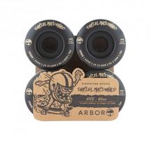 Riedlentės Ratukų Rinkinys Arbor Signature Vice Daniel MacDonald 78a Black 69 MM