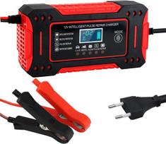 Išmanusis akumuliatoriaus įkroviklis 12v 6a su Lcd ekranu