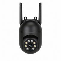 Vidaus WiFi vaizdo kamera juoda, dvigubos antenos, 1 vnt., Variantas 1