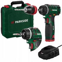 Akumuliatorinis suktuvas Parkside Pbsa 12v su 2ah akumuliatoriumi ir dėklu