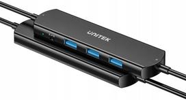 Unitek KVM Hub 10Gbps – switching between 2 hosts, 3×USB-A