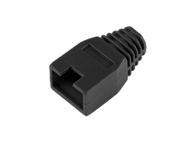 Kompiuterių komponentai ir priedai // PC/USB/LAN kabeliai // Osłona gumowa wtyku 8p8c RJ45 czarna