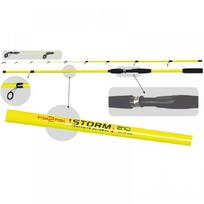 Spiningas Fish2Fish F2FS-300, 300 cm, 255 g, juoda sp./geltona sp.