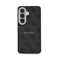 GUESS PU Leather 4G Gold Frame Magnetic Case for Samsung Galaxy S26