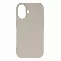 Hurtel Liquid silicone phone case with MagSafe support for Samsung Galaxy A36 5G (A366), beige