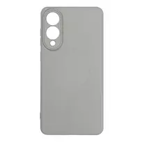 Hurtel Liquid Silicone phone case with MagSafe support for Samsung Galaxy S25 Edge (S937), gray