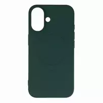Hurtel Liquid silicone phone case with MagSafe support for Samsung Galaxy S25 Edge (S937), green