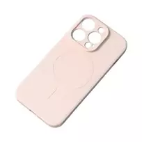 Hurtel Silicone phone case with MagSafe support for Samsung Galaxy S25 Edge (S937), pink