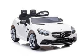 Žaidimų zona | PC | Konsolės | Priedai // Vaikiškos elektrinės transporto priemonės // Auto Na Akumulator Mercedes SLC 300 Światła LED MP3 Pilot Biały