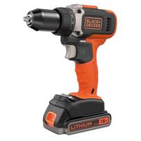 Akumuliatorinis suktuvas-gręžtuvas su akumuliatoriumi Black & Decker BCD002ME2K-QW