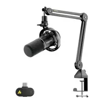 Maono Dynamic microphone PD200WS (black)