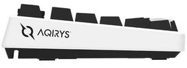 Aqirys Adara MINI HaiMu Linear Pink wired mechanical gaming keyboard, backlit, black and white